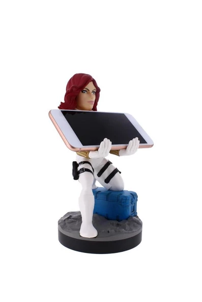 EXG Pro Cable Guys Marvel Black Widow White Suıt Phone and Controller Holder - Resim 4
