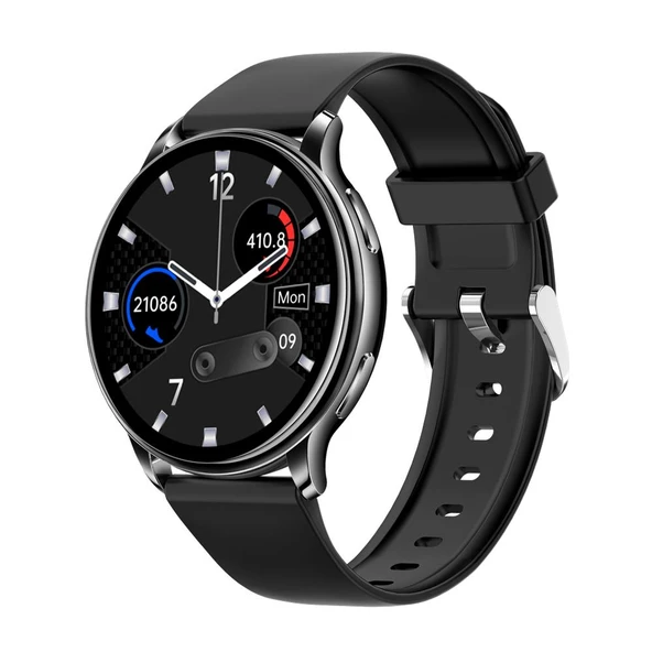 HZL Akıllı Saat Classic Black Siyah Retina Ekran - 3
