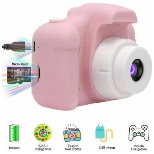 HZL Mini 1080P Çocuklar Için Dijital Fotoğraf Makinesi - 4