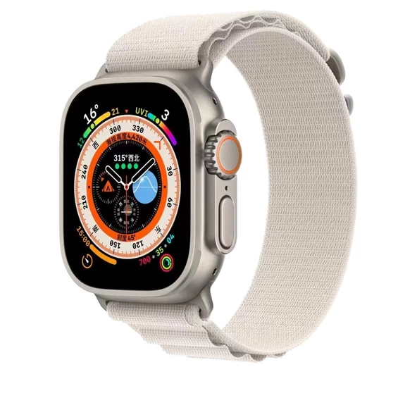 Cda Store Apple Watc 42-44-45-49 mm Uyumlu Mountain Kordon