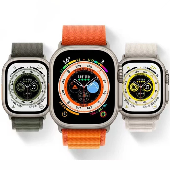 Tfy Store Watc 42-44-45-49 mm Uyumlu Mountain Kordon - 7