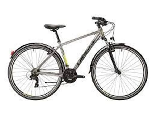LAPIERRE TREKKING 1.0 ERKEK ŞEHİR BİSİKLETİ  600H V 28 JANT 21 VİTES GRİ LİME YEŞİL SİYAH ürün görseli