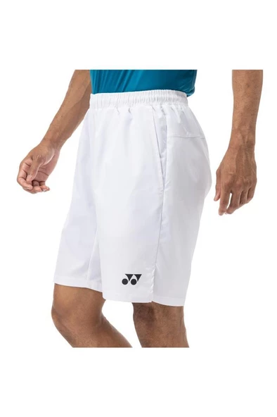 Yonex Tenis Şort Beyaz Erkek YM0036 - 5