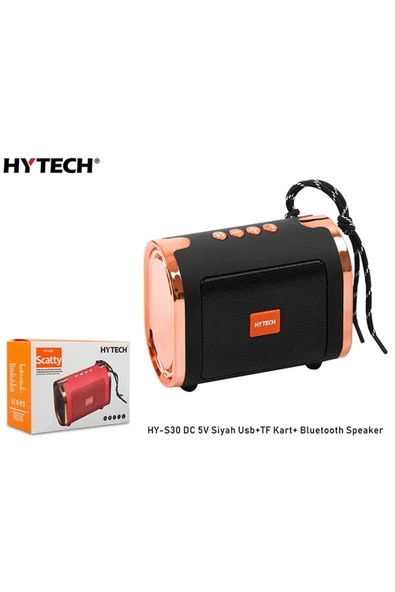 Hytech Hy-s30 Dc 5v Bluetooth Speaker Siyah Usb