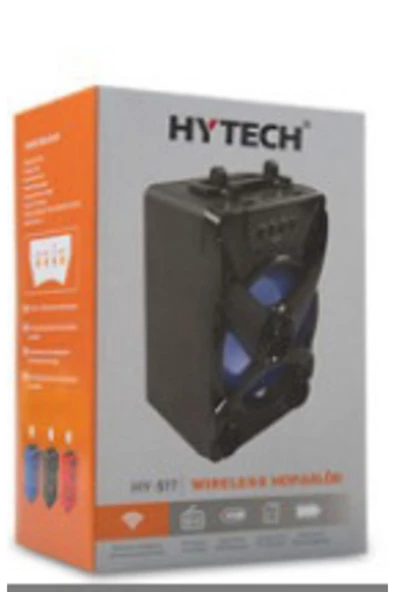 Hytech Hy-s17 3w - Dc 5v Siyah Usb +tf Kart+fm