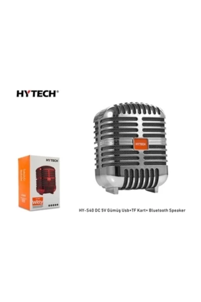 Hytech Hy-s40 Dc 5v Bluetooth Speaker Gümüş