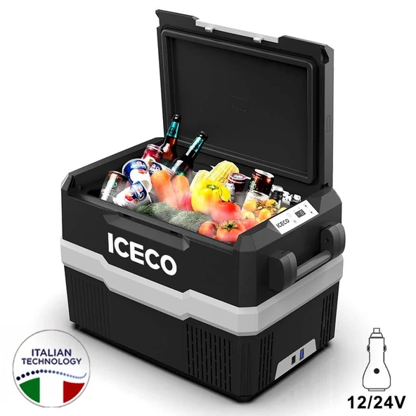 Iceco Ycd45s 12/24Volt 43 Litre Outdoor Kompresörlü Oto Buzdolabı - 2