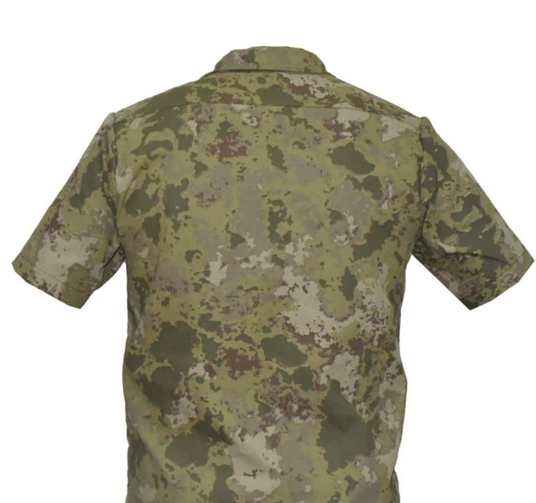 Askeri Kamuflaj Yazlık Kısakol Gömlek Kara Kuvvetleri - 3