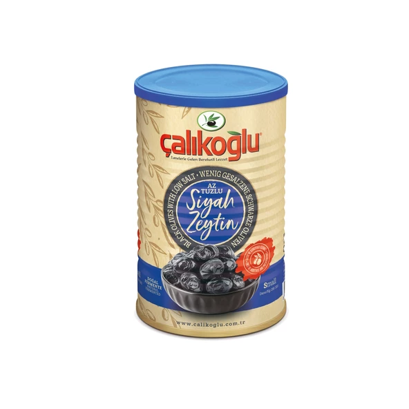 Çalıkoğlu Doğal Gemlik Özel Seçme Siyah Zeytin (Az Tuzlu) 800 gr (291-320) S - 2