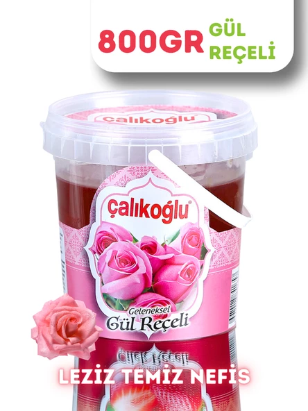 Çalıkoğlu Geleneksel Gül Reçeli 800 gr (Kova)