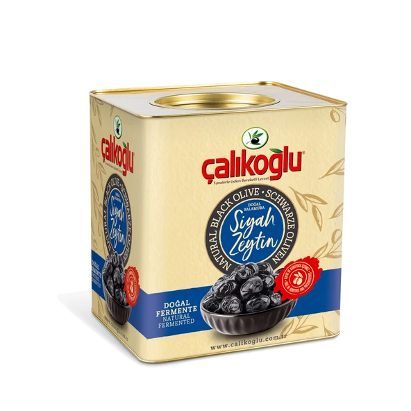 Çalıkoğlu Doğal Gemlik Özel İri Salamura Siyah Zeytin 10 kg (321-350) XS - 2