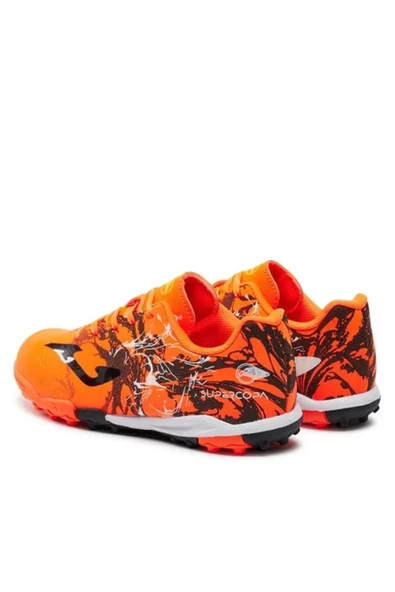 Joma Super Copa Jr 2408 SCJS2408TF Turuncu Çocuk Halı Saha Ayakkabısı - 4