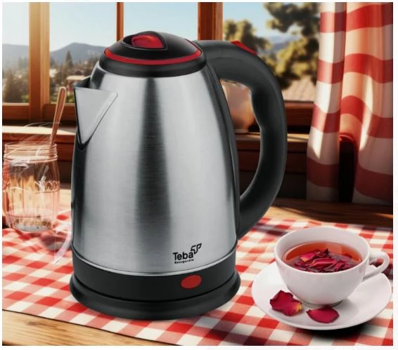 Teba Th-118ck 1800 Ml Paslanmaz Çelik Su Isıtıcı Kettle