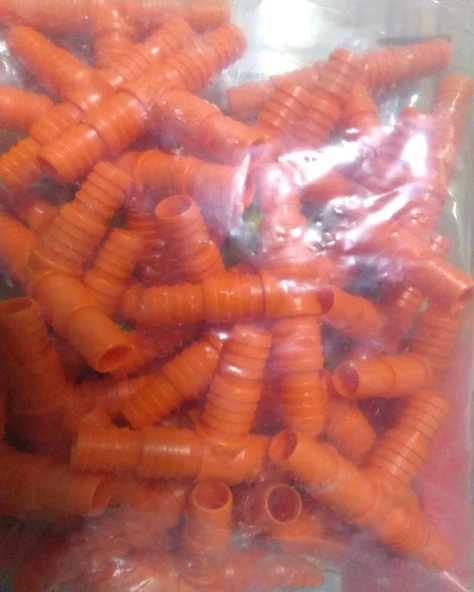 TE Hortum Eki Sayım  Üç tarafı 5/8 ve 1/2 Boru Eki 20 Adet - 2