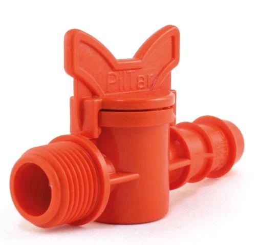 Piltar 20X16 Erkek Dişli Kurtağız Damlama Sulama Mini Vana 10 Adet - 3