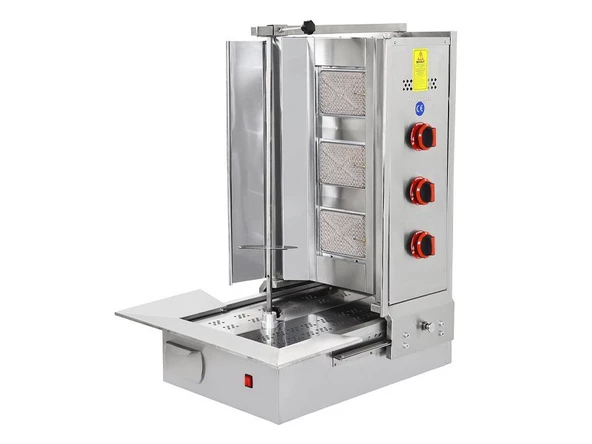 Himaksan Gazlı CE Belgeli Döner Ocağı 3 Radyanlı Alttan Motorlu ürün görseli 1