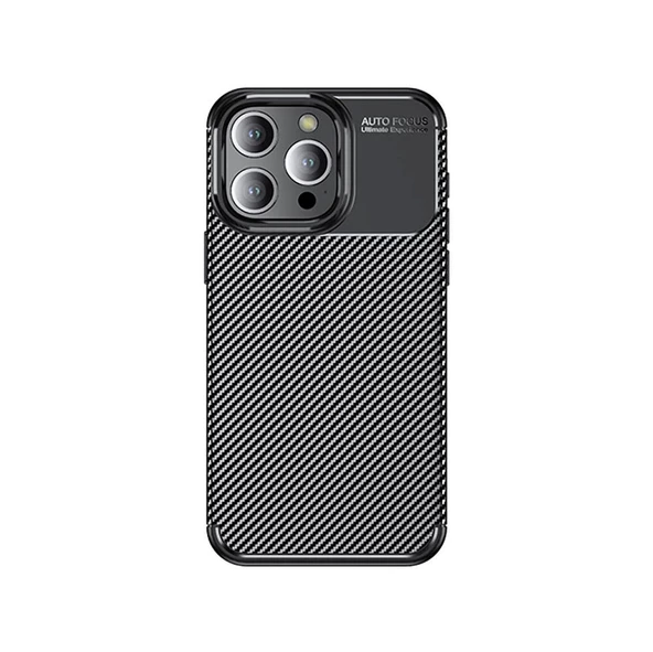 iPhone 15 Pro Max Uyumlu Kılıf Negro Silikon Kapak - Resim 3