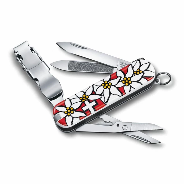 Victorinox VT 0.6463.840  Tırnak Makaslı Çakı ,Edelweıss Desenli ürün görseli