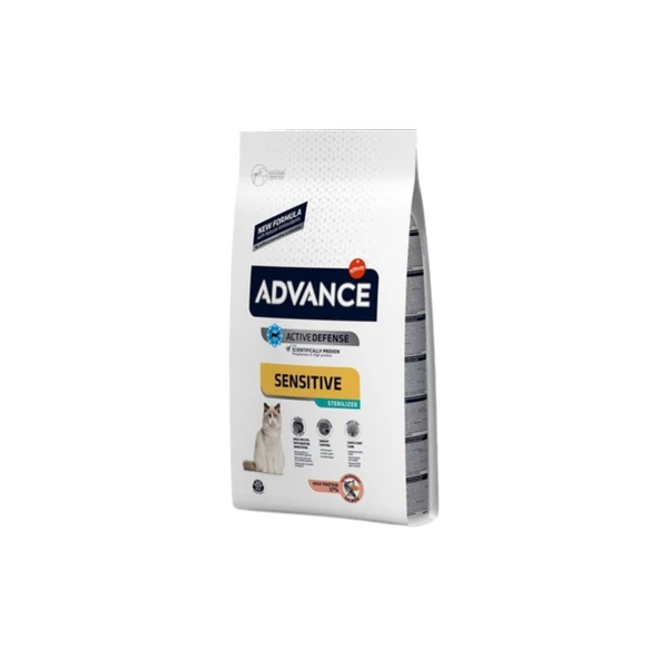 ADVANCE Sensitive Somonlu Kısırlaştırılmış Kedi Maması 1,5 Kg