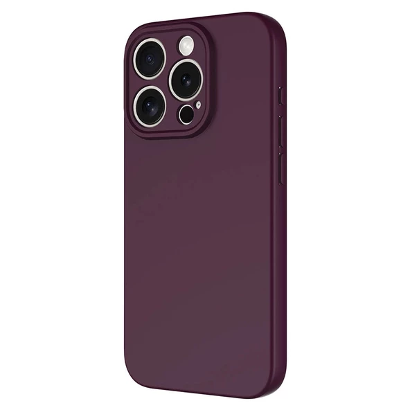 iPhone 15 Pro Max Uyumlu Kılıf İç Yüzeyi Kadife Lansman Kapak - Resim 3