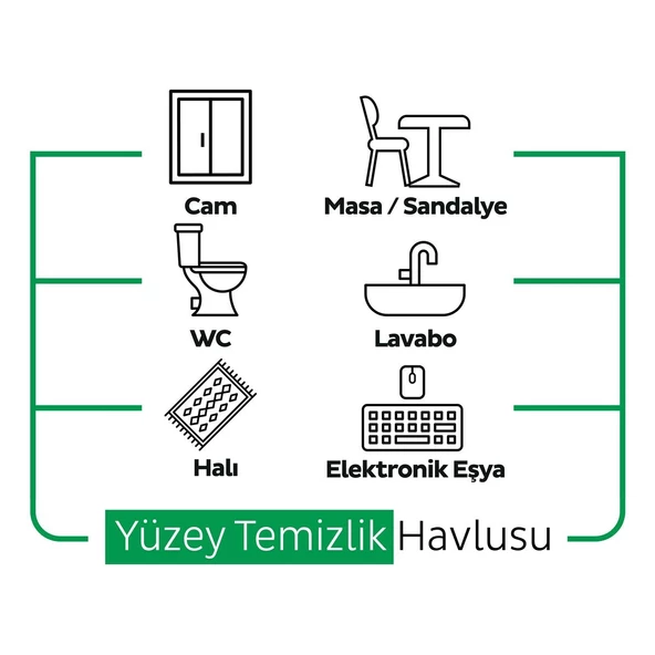 Sleepy Easy Clean Beyaz Sabun Katkılı Yüzey Temizlik Havlusu 12x100 (1200 Yaprak) - 6