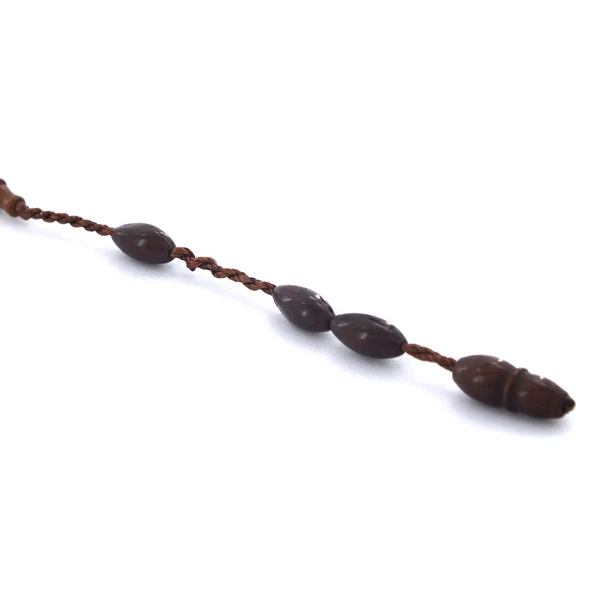 FerizZ Arpa Kesim Kahve Rengi Tesbih T-178 - 3