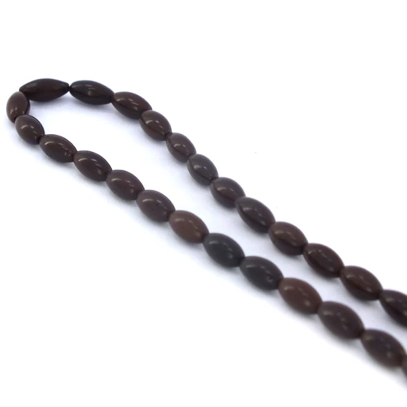 FerizZ Arpa Kesim Kahve Rengi Tesbih T-178 - 4