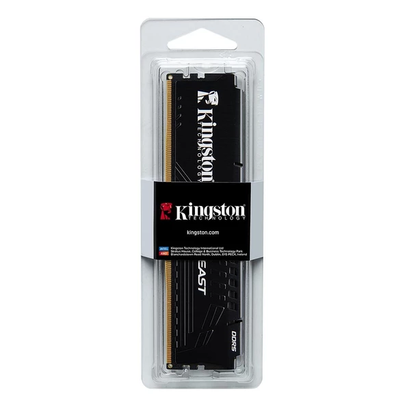 Kingston Beast 16GB (1x16) DDR5 5600MHz CL36 AMD Expo Sertifikalı Ram-KF556C36BBE-16TR - 2