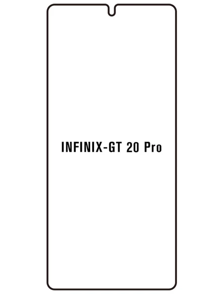 CDA Store Infinix GT 20 Pro Uyumlu Ön Body Şeffaf Ultra Koruyucu Nano Jelatin - 6