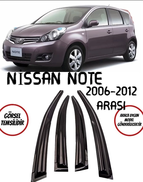 Nissan Note Cam Rüzgarlığı 2006-2012 Arası