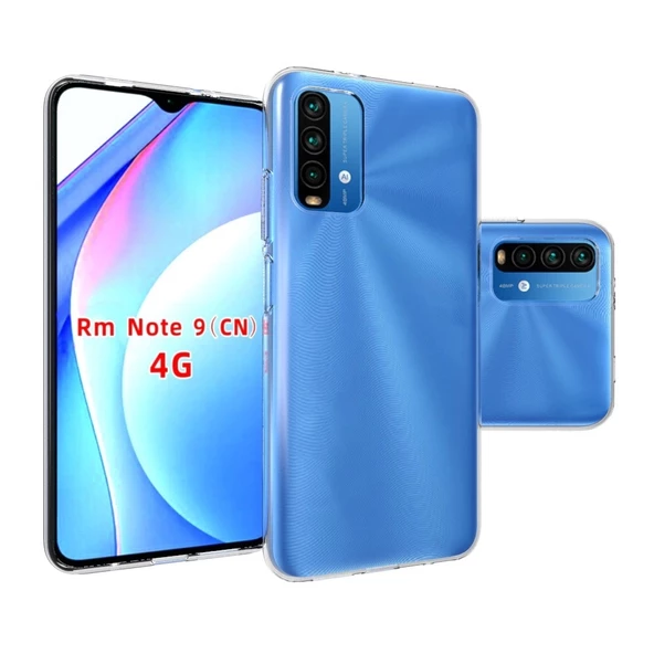 Xiaomi Redmi 9T Uyumlu Kılıf Süper Silikon Kapak