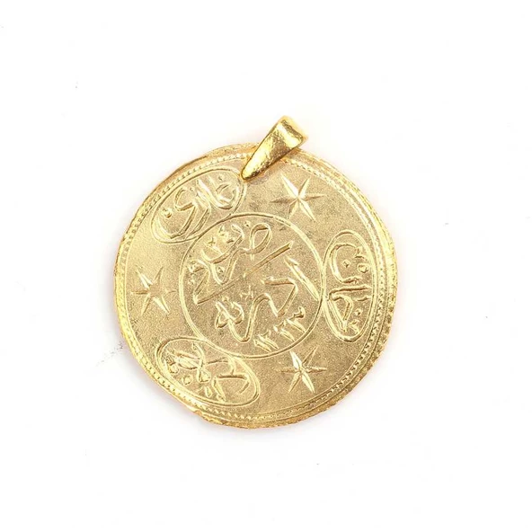 925 Ayar Gümüş Osmanlı Tuğrası Modeli Kolye Ucu ürün görseli