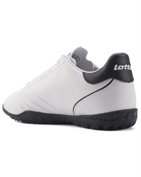 Lotto Defender Tf 4Fx Erkek Beyaz-Siyah Halı Saha Futbol Ayakkabı - 3