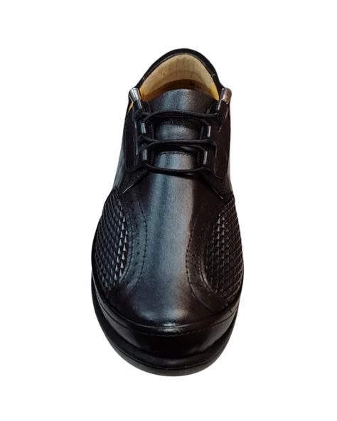 Riverland Z-57 Kadın Siyah Bağlı Ortopedik Casual Ayakkabı - 4