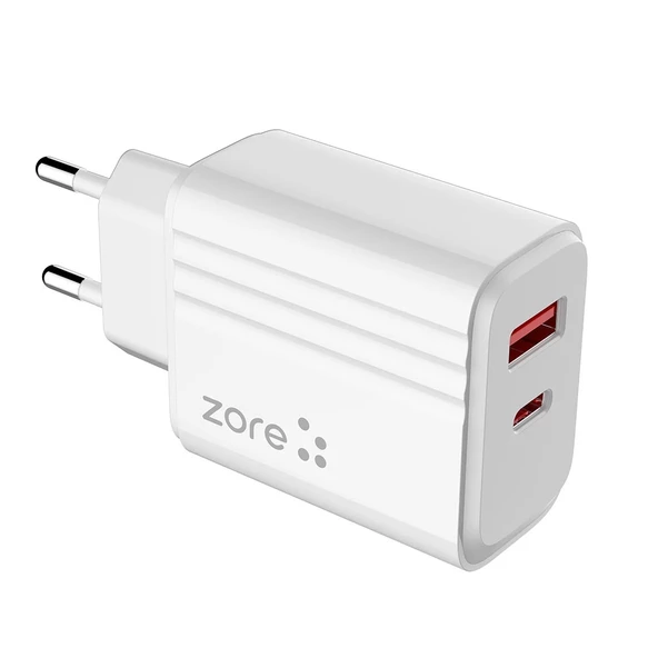 Apple İphone Uyumlu Qualcomm 3.0 Teknolojisi 20W Type-C to Lightning 2in1 PD Şarj Seti - 3