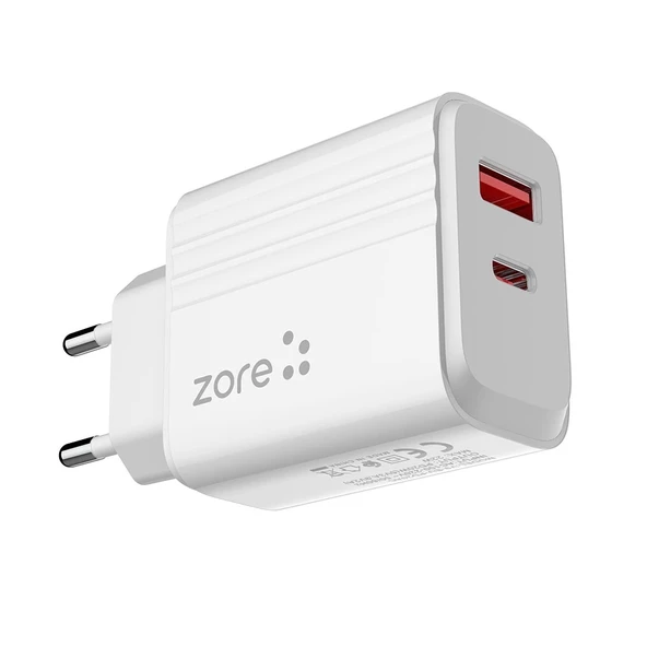 Apple İphone Uyumlu Qualcomm 3.0 Teknolojisi 20W Type-C to Lightning 2in1 PD Şarj Seti - 5