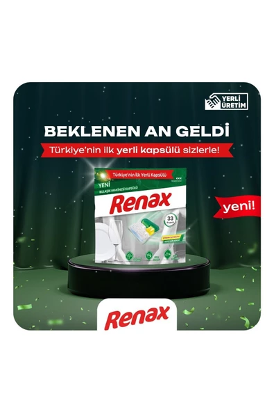 RENAX Bulaşık Makinesi Kapsülü Hepsi Bir Arada 33 Lü X 3 Adet - 3