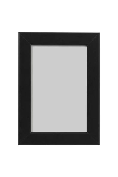 10 x 15 Fıskbo 10x15 Cm Fotoğraf Resim Çerçeve Siyah - Dekoratif 1 Plastik Siyah - 2