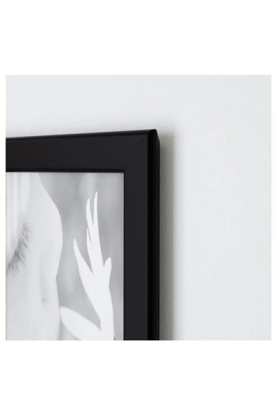 10 x 15 Fıskbo 10x15 Cm Fotoğraf Resim Çerçeve Siyah - Dekoratif 1 Plastik Siyah - 3