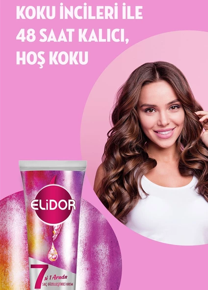 Elidor 7 Si 1 Arada Saç Güzelleştiren Bakım Kremi 150 ml X2 - Resim 4
