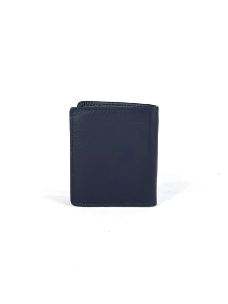 Louisiana Polo Hakiki Deri Erkek Cüzdan Lacivert 1783 - Resim 2