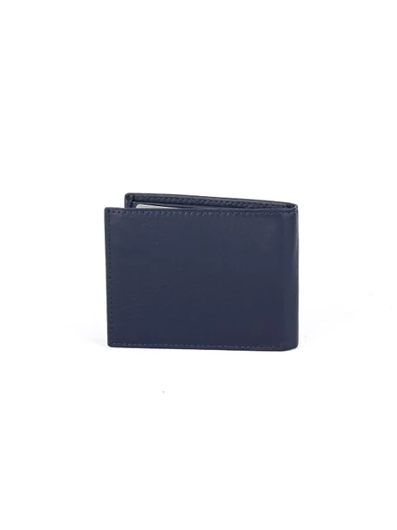 Louisiana Polo Hakiki Deri Erkek Cüzdan Lacivert 1734 - 2