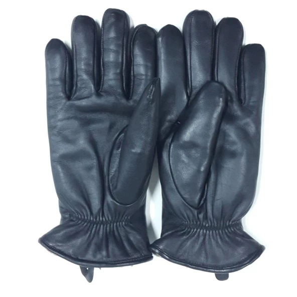 Kürklü Erkek Deri Eldiven - 12