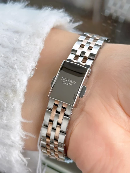 JG. Polo Clup JPC.0224.S04060.03 Çelik Kadın Kol Saati - Resim 2