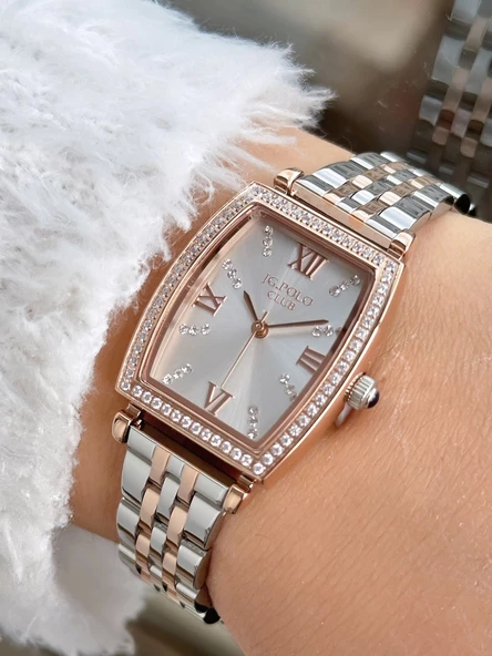 JG. Polo Clup JPC.0224.S04060.03 Çelik Kadın Kol Saati - Resim 3