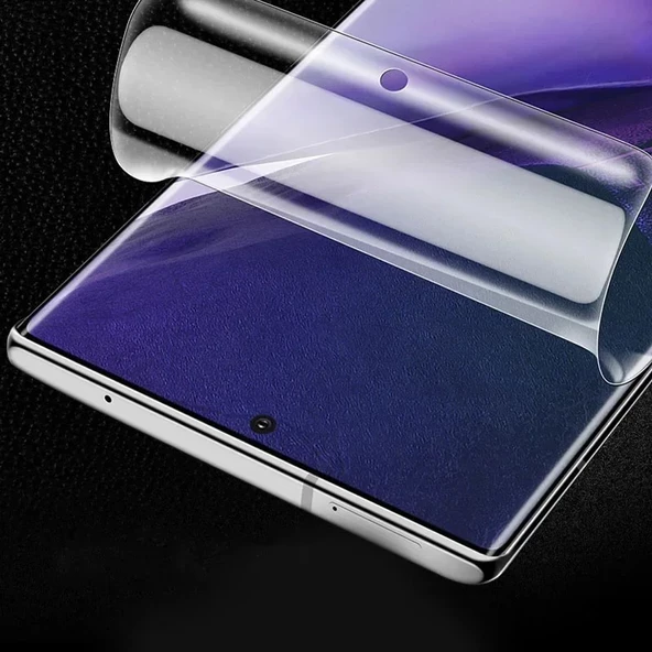 Tfy Store Infinix Note 30 5G/Note 30Pro/Note 30i/Uyumlu Ön Body Şeffaf Ultra Koruyucu Nano Jelatin - 4