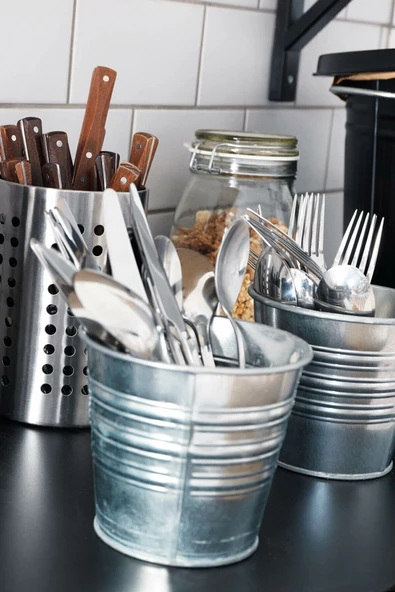 IKEA ORDNING KAŞIKLIK ÇATAL BIÇAKLIK PASLANMAZ ÇELİK 13.5 CM - 2