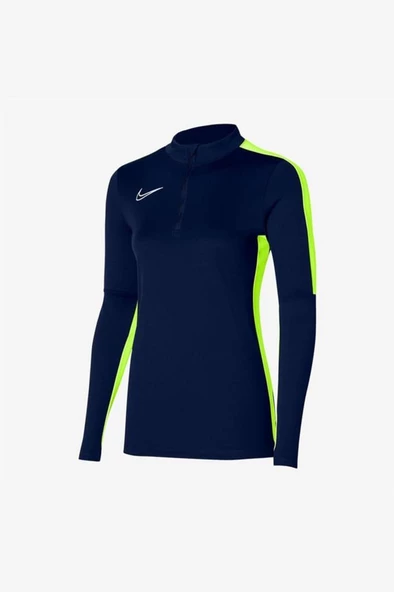 Nike W Dri-FIT Academy23 Drill Top DR1354-452 Lacivert Kadın Antrenman Üstü