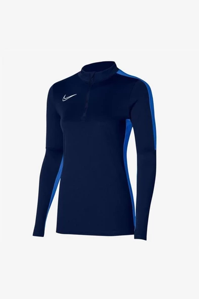 Nike W Dri-FIT Academy23 Drill Top DR1354-451 Lacivert Kadın Antrenman Üstü