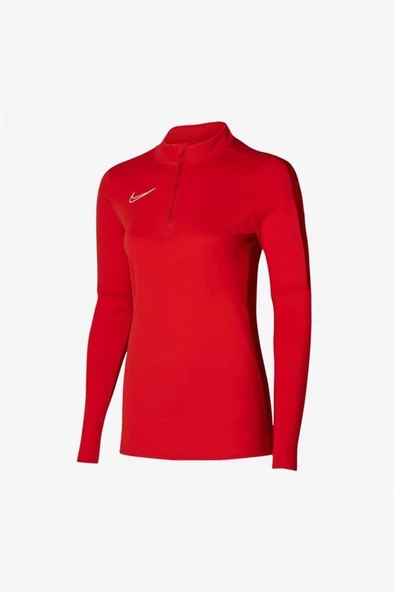 Nike W Dri-FIT Academy23 Drill Top Kadın DR1354-657 Kırmızı Antrenman Üstü